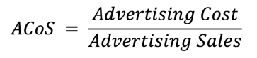 ACoS Formula